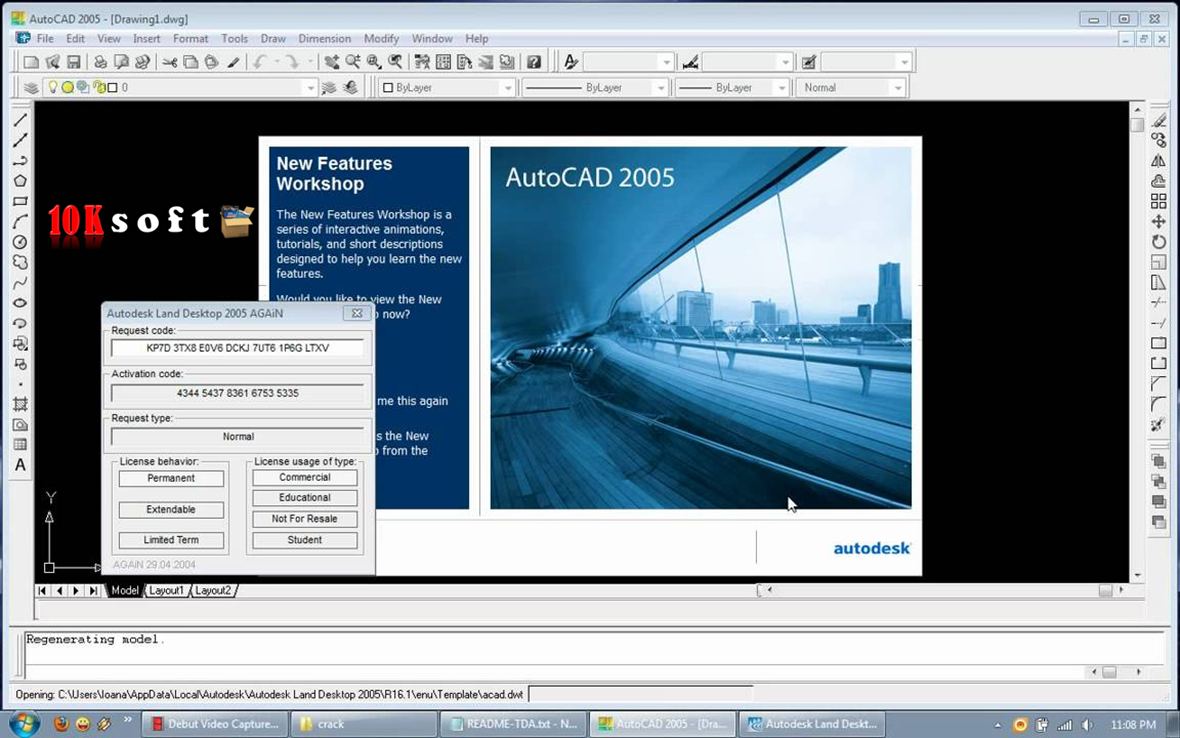 autodesk autocad 2005 free download